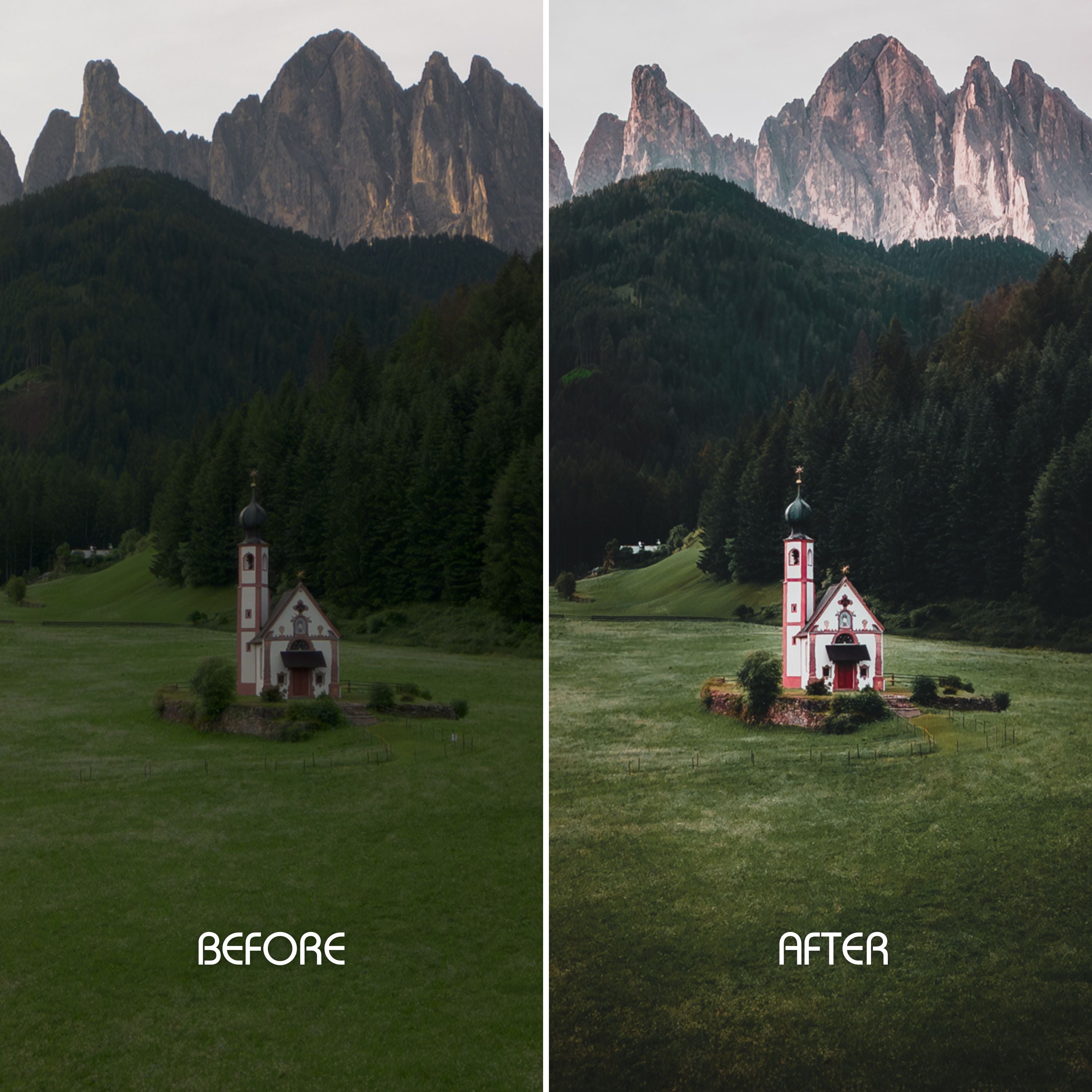 Wild Greens Preset Collection