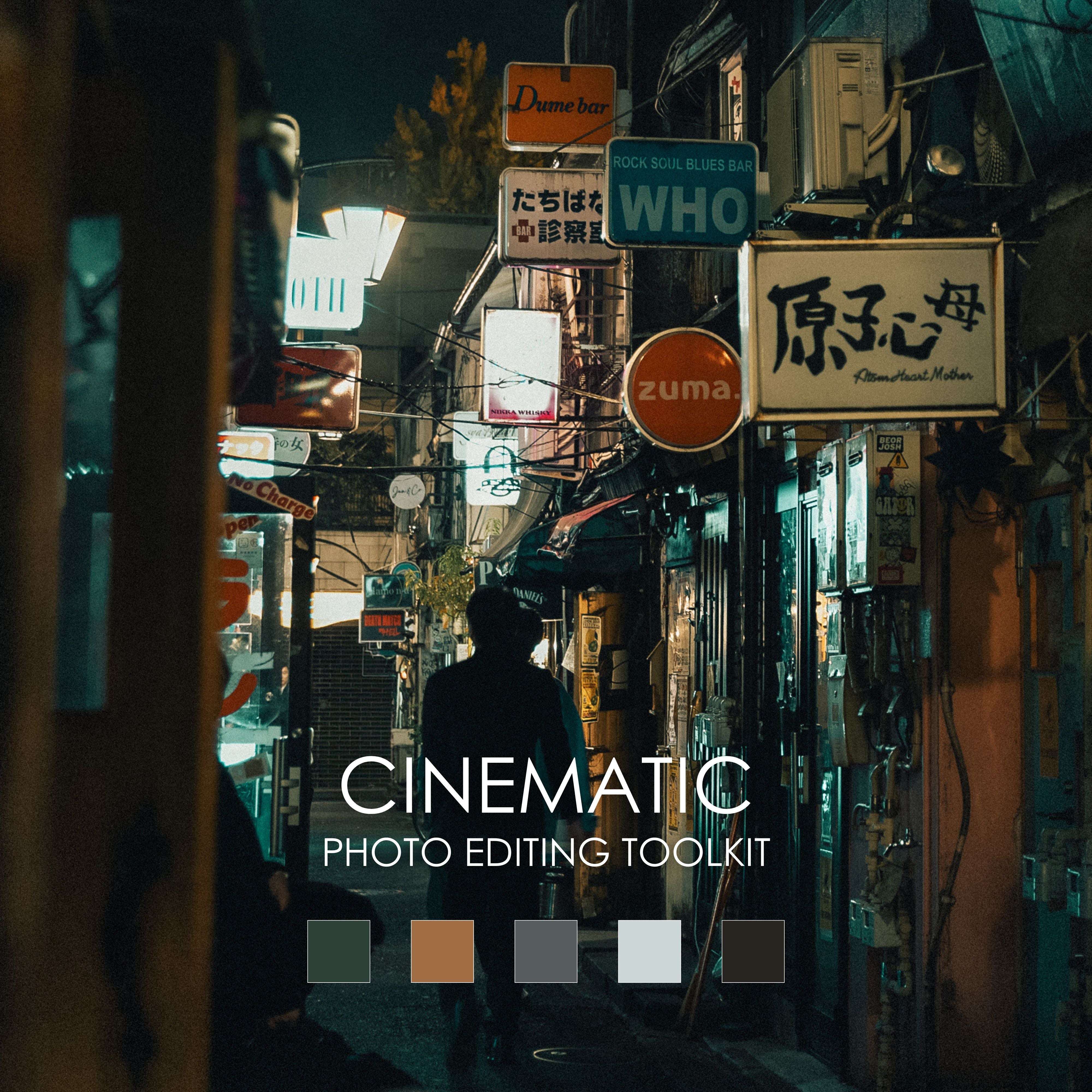 Cinematic Photo Editing Toolkit for Lightroom