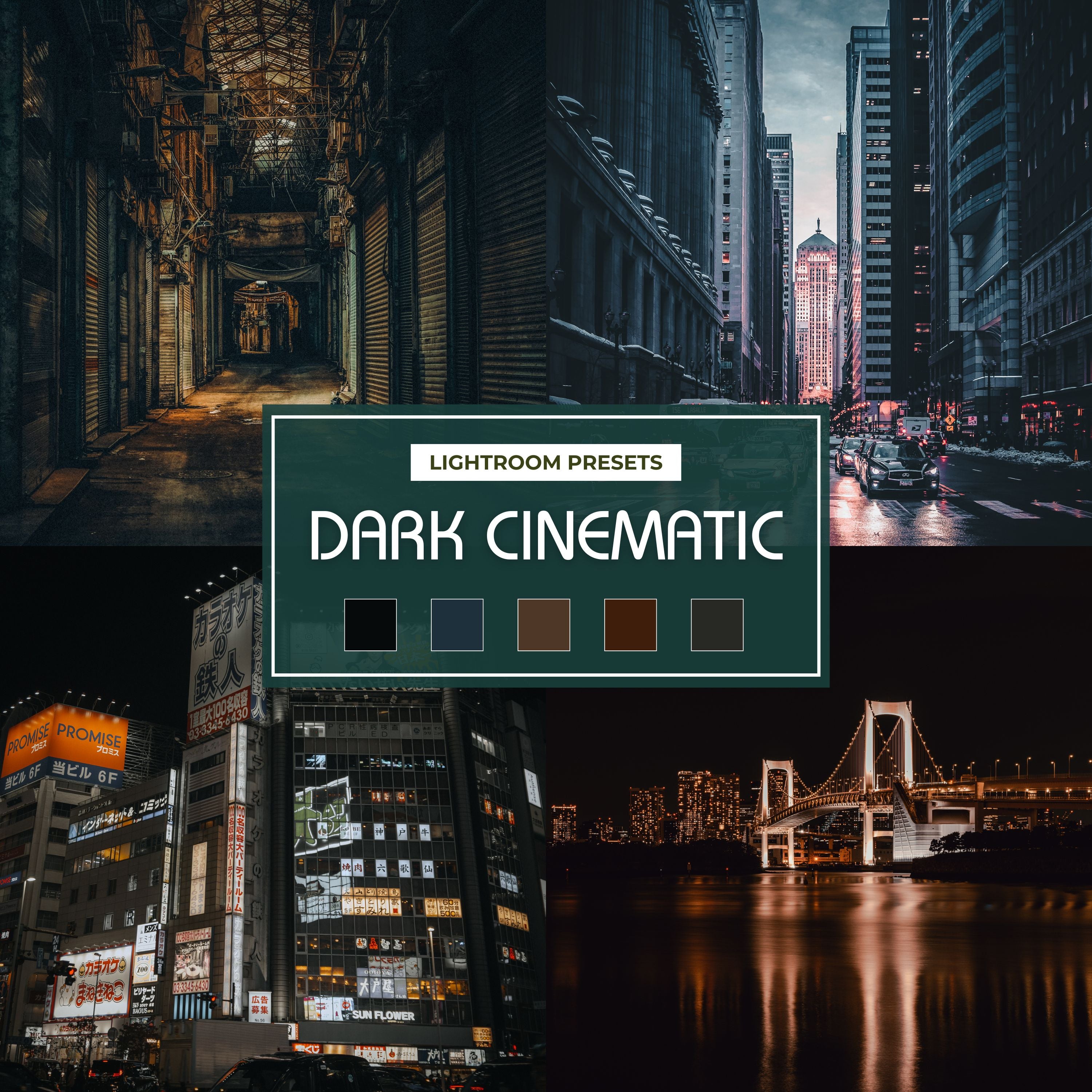 Dark Cinematic Preset Collection