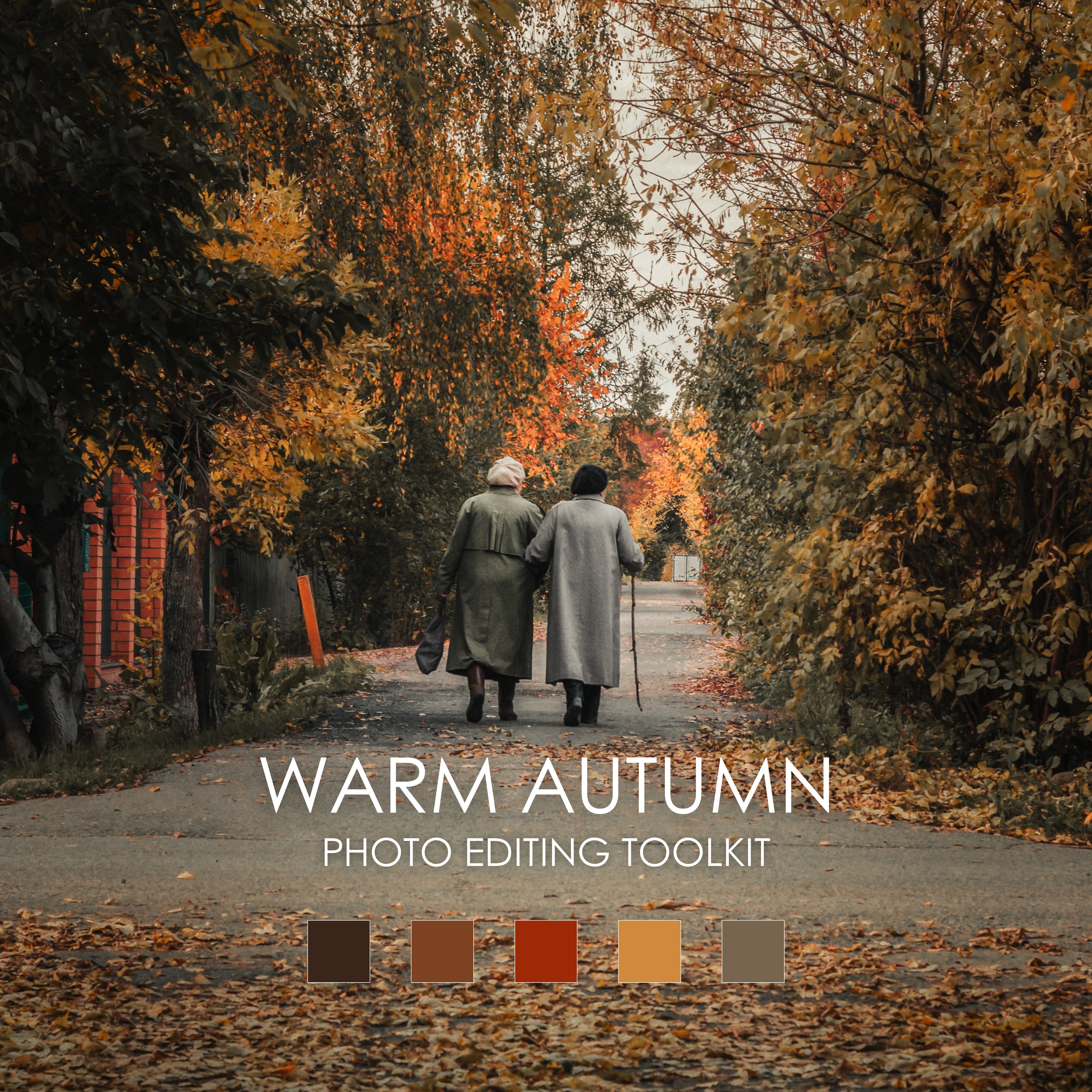 Warm Autumn Photo Editing Toolkit for Lightroom