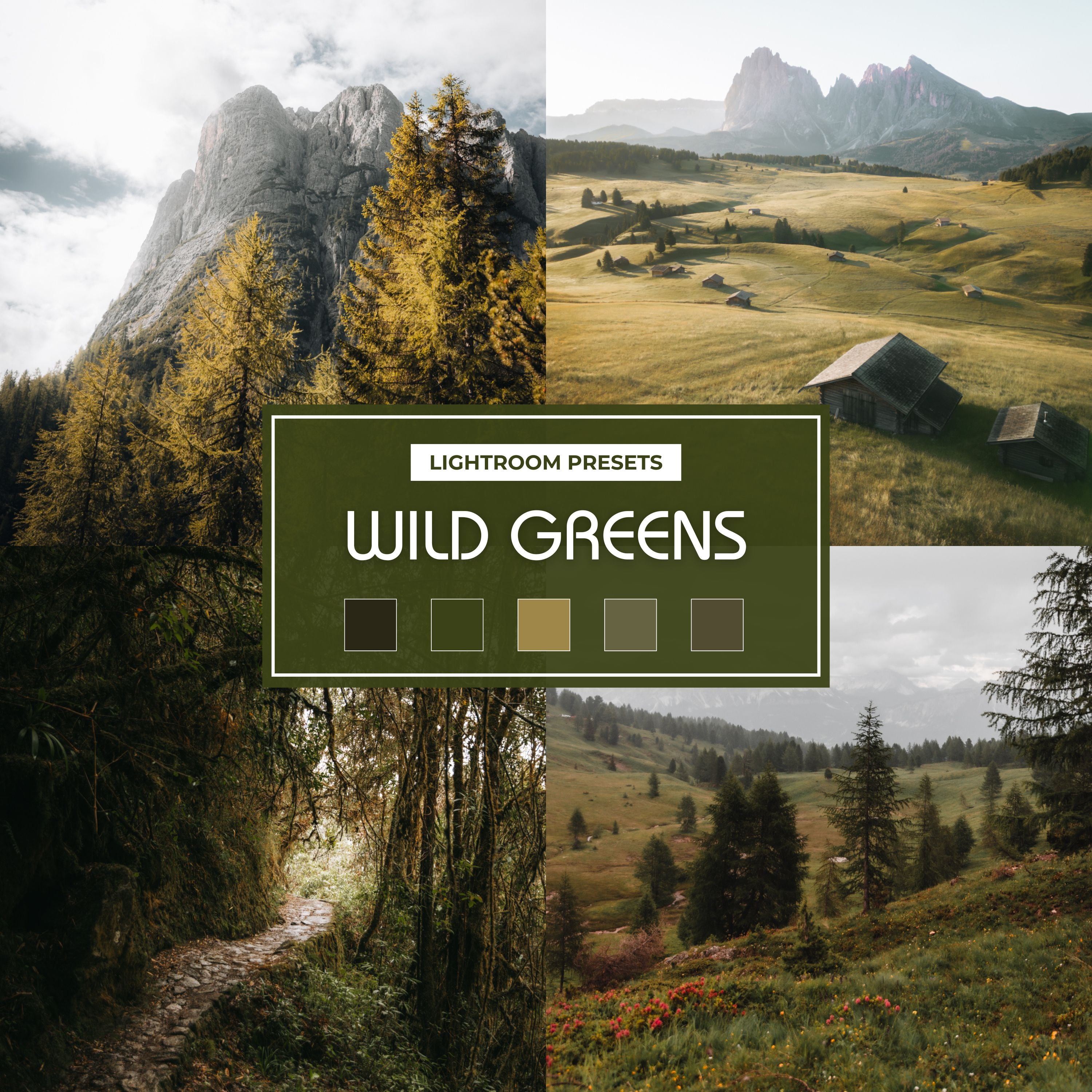 Wild Greens Preset Collection