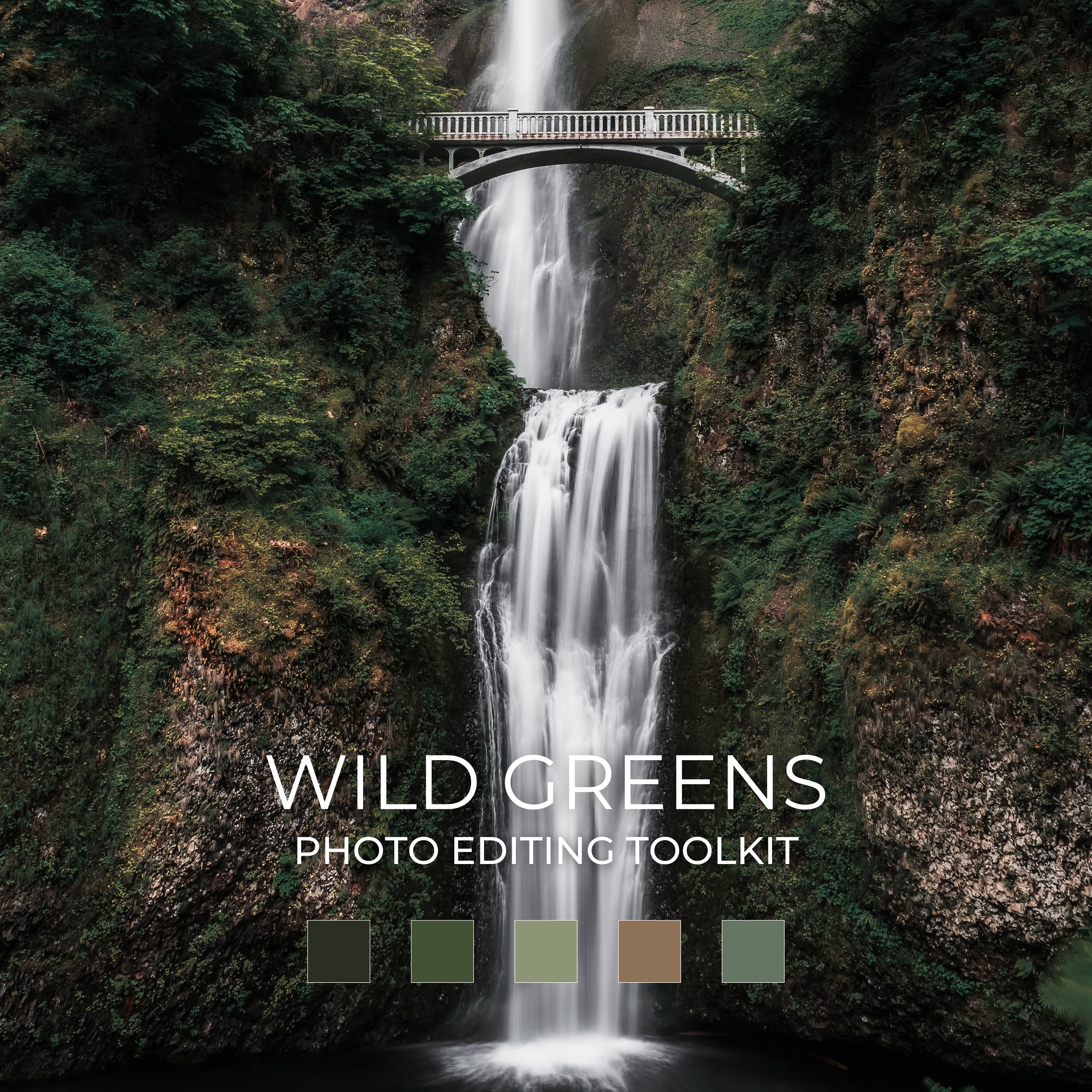 Wild Greens Photo Editing Toolkit for Lightroom